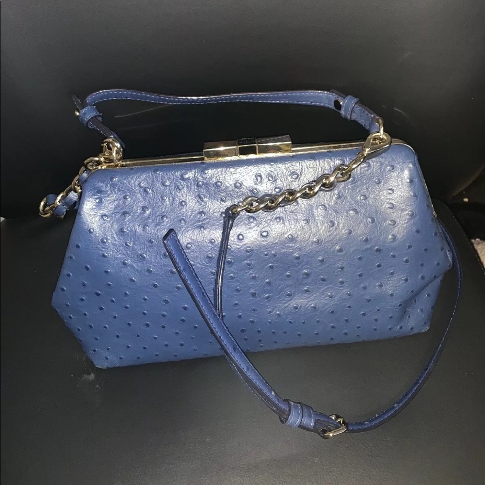 Kate Spade Victoria Falls Madeline Navy Bag